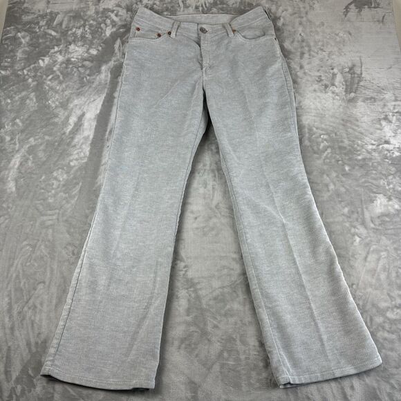 Levis Pants - Levi's 517‎ Corduroy Pants Women's 13 S Gray Boot Cut Stretch Retro Y2K (1022)